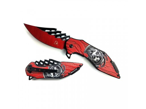 Falcon 8.5" Spring Assisted Knife KS42250RD